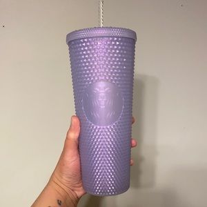 Starbucks Holiday 2021 Lilac/ White Studded Iridescent Tumbler